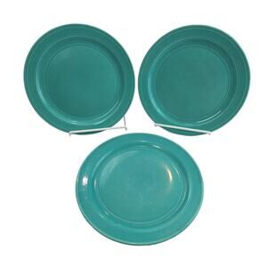 Vernon Kilns | 3 Vintage, Early California, Vernonware Plates | Size 9.5 inches
